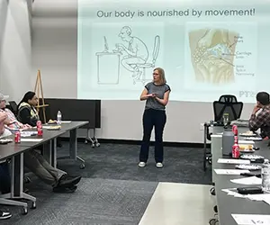 Physical therapy workshops
